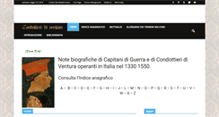Desktop Screenshot of condottieridiventura.it